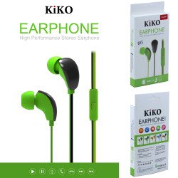 KIKO 883 Stereo Earphone Headset with Mic (883 Green)